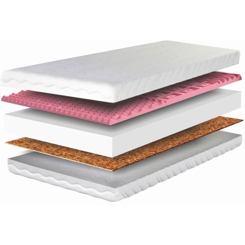 Materac piankowy masujący